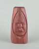 Greenlandica, wood sculpture of a male figure.