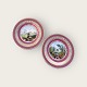 Plates with a landscape motif
set of 2 pcs.
Pink border
*DKK 450