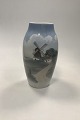 Bing og Grøndahl Art Nouveau Vase No 8695 - 243 med Mølle
