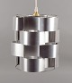 Max Sauze (b. 1933), French designer. Ceiling lamp in aluminum.