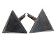 N.E. From silver
Triangular cufflinks from around 1950-1960