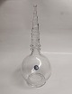 Holmegaard Glaswork: Glass decanter with Church spire as stopper