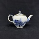 Rare miniature Blue Flower Curved teapot