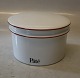 Klosterkælderen 
presents: 
B&G 553 
Pâté lidded 
bowl 8.5 x 14 
cm Red line 
Bing & 
Groendahl White 
Dinnerware, ...