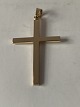 Cross pendant in 14 carats
Gold stamp: 585
H. 49.82 X W. 28.07 mm
Thickness. 1.60 mm