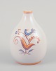 Gertrud Kudielka for Hjort, Bornholm.
Unique ceramic vase. Motif of bird on branch.