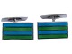 MEKA sterling silver
Blue and green enamel cufflinks from 1970-1980