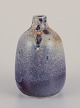 Royal Copenhagen. Unique ceramic vase. 
Test glaze in purple shades.