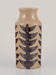 Hertha Bengtsson for Rörstrand Atelje. 
Large cylindrical ceramic vase.