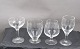 Kirsten Pil glassware by Holmegaard, Denmark. Selection of glasses