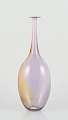 Kosta Boda, Sweden. 
Large, slim-necked art glass vase.