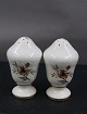 Frijsenborg Danish porcelain, set of salt- and 
pepper castor