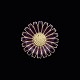 A. Michelsen 
Marguerit / 
Daisy Broche i 
forgyldt ...