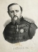 Ole Buus Larsen 
præsenterer: 
Litografi 
af Rudolph 
Stiegler - 
Portræt af HM 
Kong Frederik 
VII af Danmark.