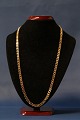 Antik Huset 
presents: 
Necklace 
in armor facet, 
14 carat gold 
with lobster 
clasp. Stamped 
BNH 585.