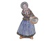 Hjorth Art Pottery miniature figurine
Lady