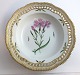 Royal Copenhagen. Flora danica. Dyb Tallerken med gennembrudt kant. Diameter 
24,5 cm. Model 3547. ( 1 sortering ). Dianthus superbus L