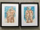 Ole Buus Larsen 
præsenterer: 
2 malerier 
af Peter Voigt 
- 
Naturiststranden 
ved Øster Hurup 
2013.