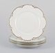 L'Art 
præsenterer: 
Et sæt på 
fire Haviland 
middagstallerkener 
af porcelæn.