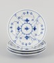 Royal 
Copenhagen Blue 
Fluted Plain.
A set of four 
salad ...