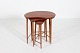 Edmund Jørgensen
Nesting tables of teak + oak