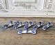 Karstens Antik 
præsenterer: 
Royal 
Copenhagen 
Musselmalet 
riflet knivstol 
no. 135