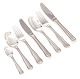 Georg Jensen 
Dobbeltriflet 
sølvbestik til 
10 personer i 
...