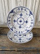 Royal Copenhagen Blue Fluted half lace soup plate no. 570