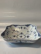 Blue Fluted Half Lace, Large Square Potato Bowl.
Decoration No. 1/708.