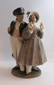 Royal 
Copenhagen. 
Porcelænsfigur. 
Hans & Trine. 
Model ...