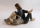 Royal 
Copenhagen. 
Porcelænsfigur. 
Ungt par. Model 
4649. ...