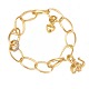 Aabenraa 
Antikvitetshandel 
präsentiert: 
Ole 
Lynggaard 
Copenhagen LOVE 
Armband aus 
14kt Gold mit 
Charms. L: 
20,5cm