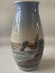 Bing & Grøndahl 
Vase, Motiv hus 
og Vej i 
Landskab.
Dek. ...