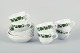 Meissen, 6 
mokkakopper med 
underkopper, 
stel Vine-Leaf 
...