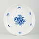 Meissen, 
tallerken, stel 
“Blaue Blume” 
med insekter.