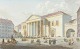 The Town Hall, 
Copenhagen.
Koloreret 
kobberstik, 
1829.