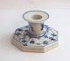 Royal 
Copenhagen. 
Musselmalet, 
riflet. 
Lysestage. 
Model ...