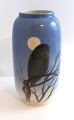 Royal 
Copenhagen. 
Vase with owl 
motif. Model 
347-107. ...