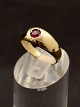 14 karat guld 
ring med 
ametyst
