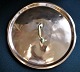Antique copper 
lid for pot, 
19th century. 
Denmark.