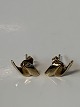 Earrings in 8 carat gold.