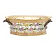 Royal Copenhagen Flora Danica fruit bowl #3526. "Cerasus avrum L.". H: 8,5cm. L: 
26cm