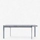 Poul Kjærholm / E. Kold Christensen.
PK 61 - Coffee table with Cippolini marble top on steel frame. Manufacturer