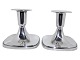 Tore Eldh Sweden
Pair modern silver candlelight holders from 1968