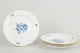 Meissen
4 
middagstallerkener, 
tidligt 
1900-tal.