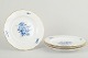 Meissen
4 
frokosttallerkener, 
D. 20 cm, 
tidligt 
1900-tal.