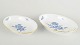 Meissen
To ovale fade, 
midt 1900-tal.