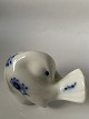 Royal Copenhagen Blue Fluted, miniature figure of bird (sparrow).