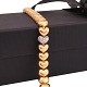 Ole Lynggaard 
Copenhagen 14kt 
gold Heart 
bracelet. L: 
19cm