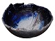 Unknown artistLarge blue Lava art pottery bowl